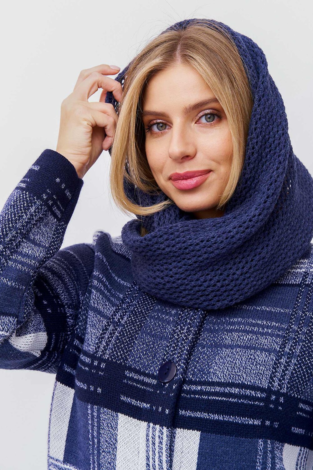 Ankoli Кардиган 286279 В 345 джинсовый микс