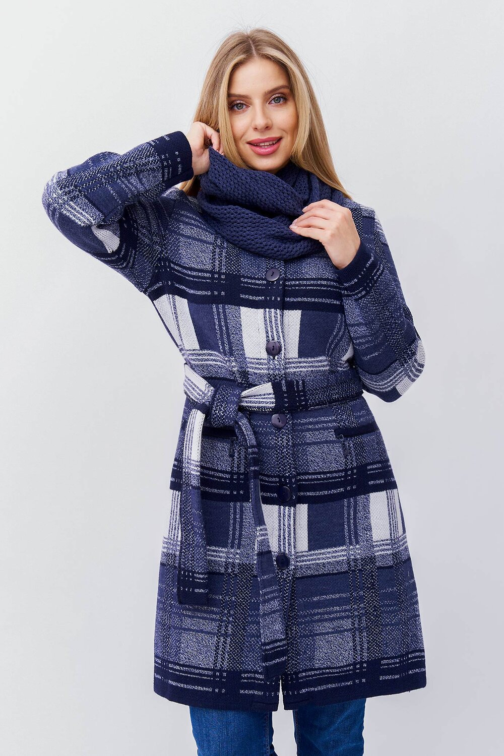Ankoli Кардиган 286279 В 345 джинсовый микс