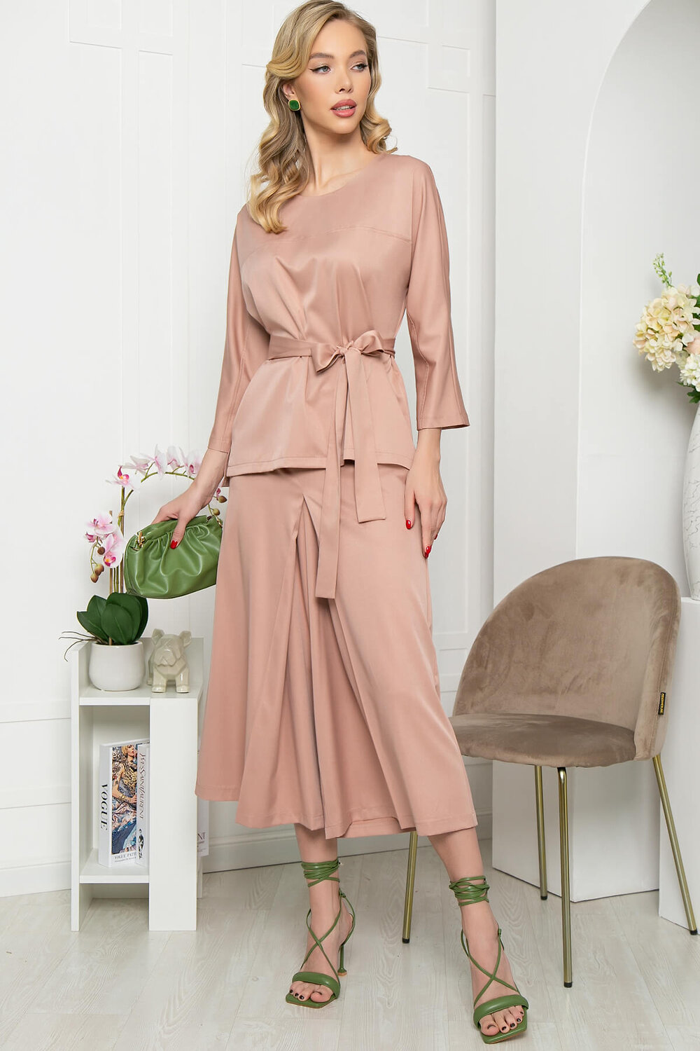 LT Collection Костюм 286285 К5289 пудровый