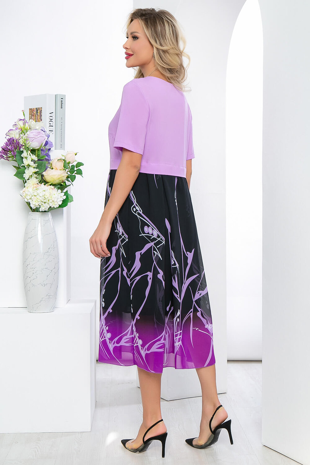 LT Collection Платье 286294 П5408 сирень