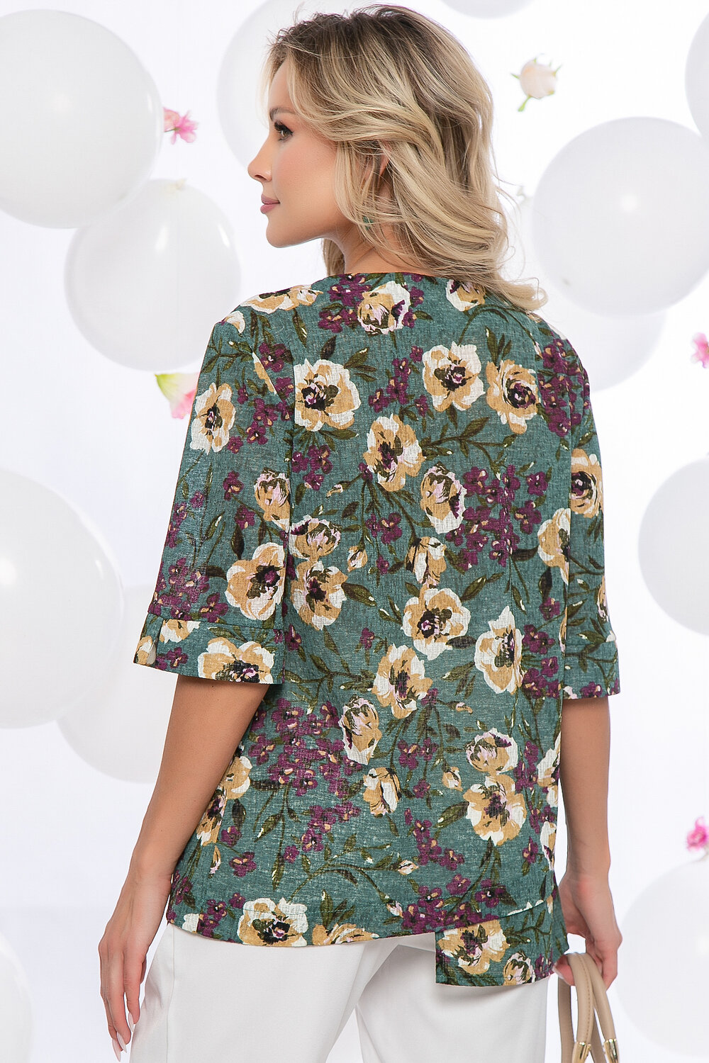 LT Collection Джемпер 286296 Б5437 зеленый