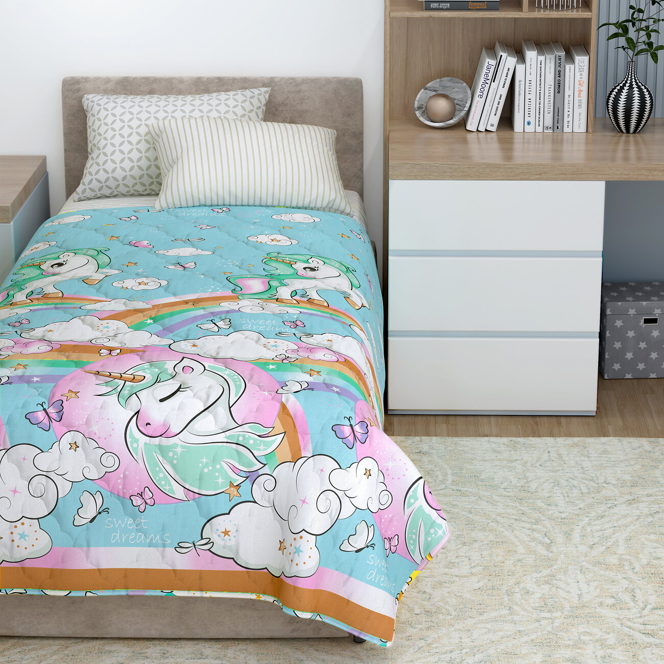 Облачко Постельное белье 288341 787181 Rainbow unicorn