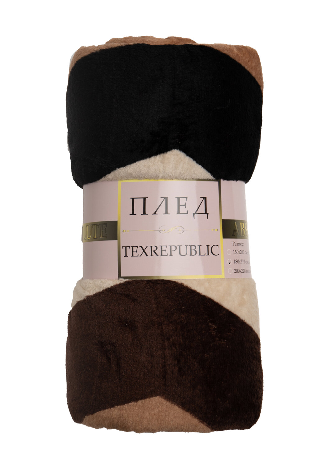 TEXREPUBLIC Плед 288449 64222 Бежевый