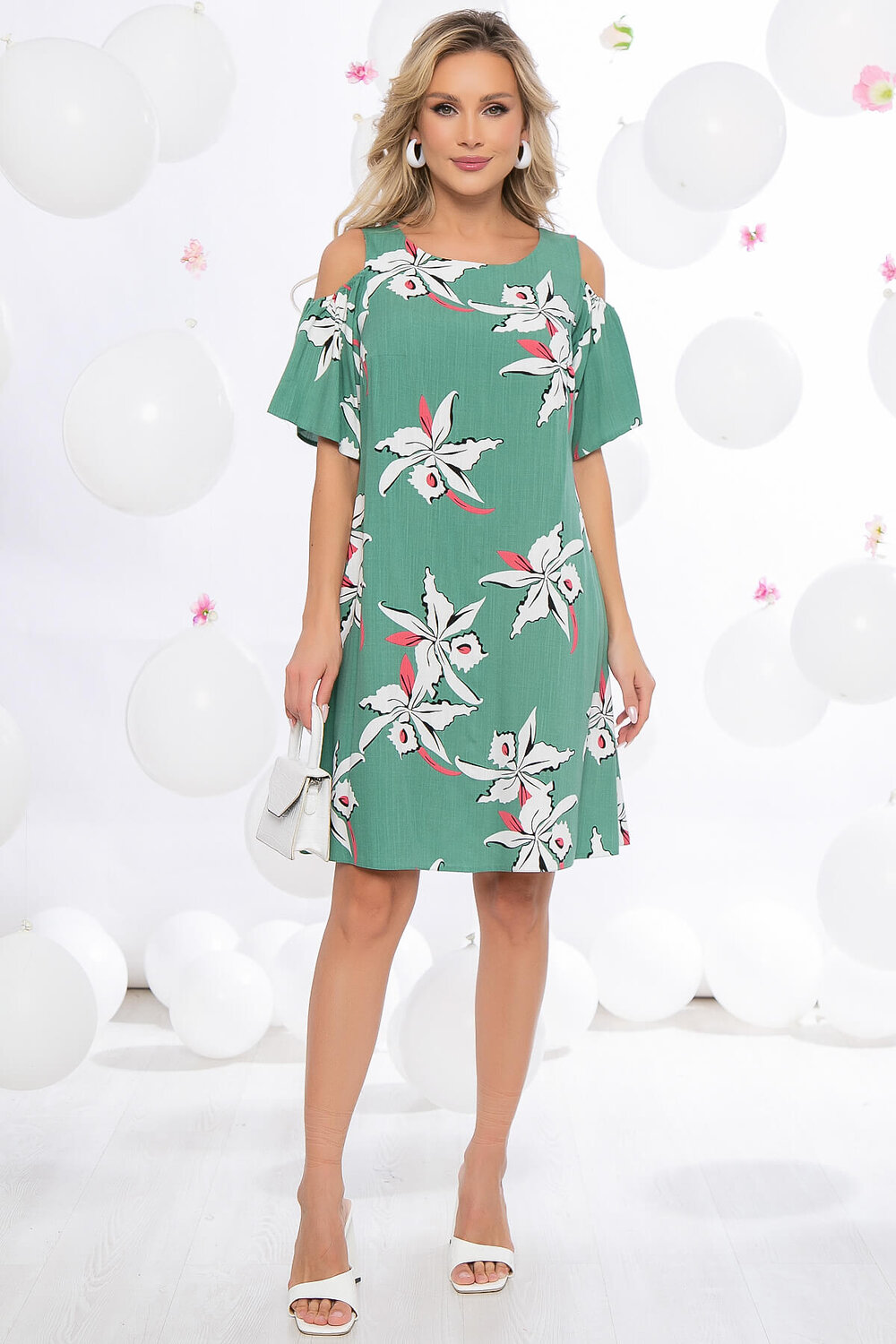 LT Collection Платье 288841 П5484 зелёный