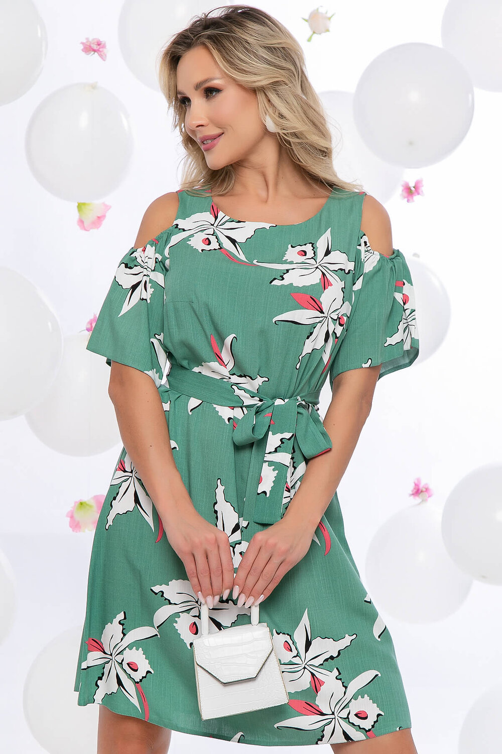 LT Collection Платье 288841 П5484 зелёный