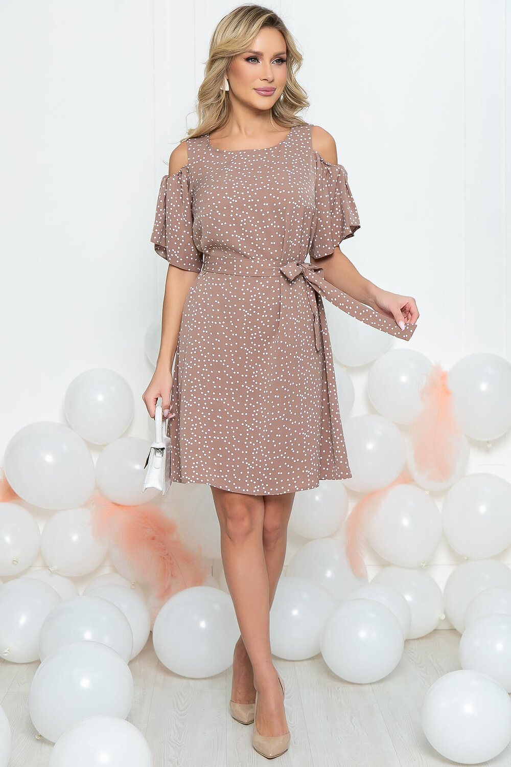 LT Collection Платье 288842 П5485 капучино