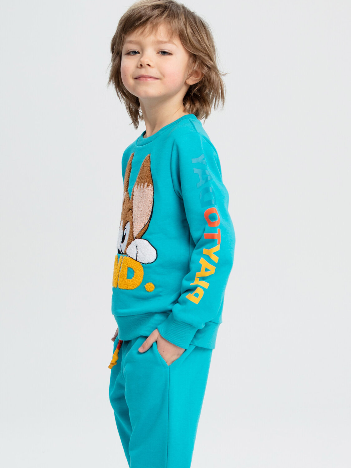PLAYTODAY Толстовка 288931 12312065 голубой,разноцветный