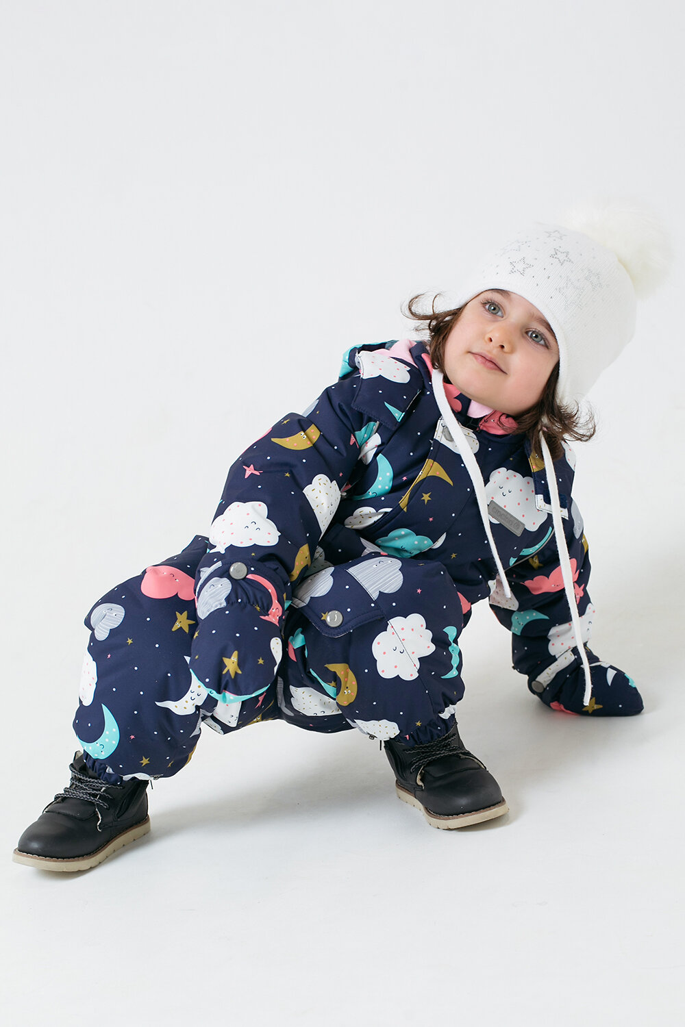 CROCKID Комбинезон 289638 ВК 60028/22н/6 Ан фиолетово-синий
