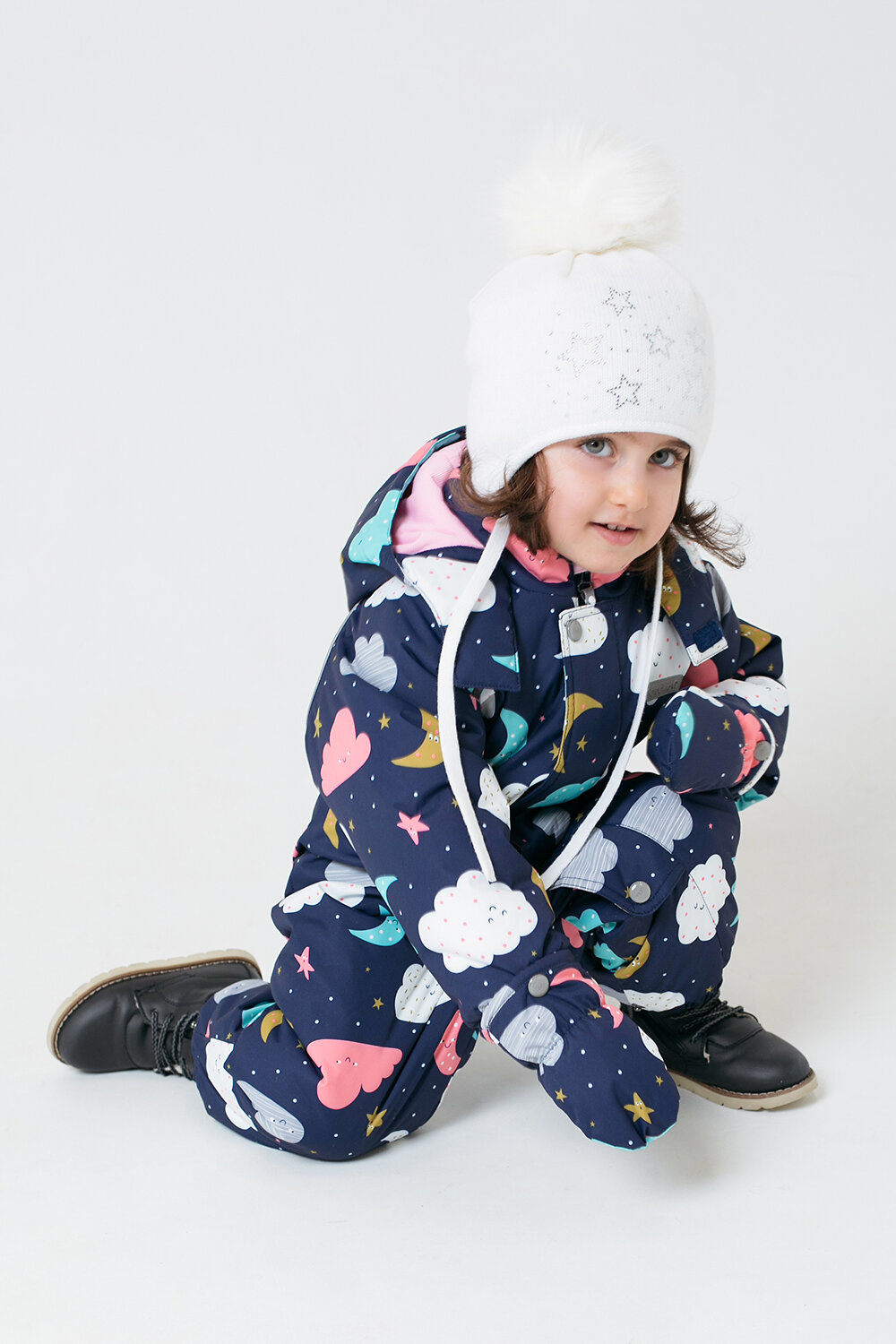 CROCKID Комбинезон 289638 ВК 60028/22н/6 Ан фиолетово-синий