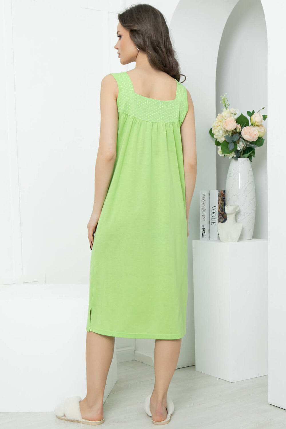 LT Collection Сорочка 291255 Д1729 зелёный