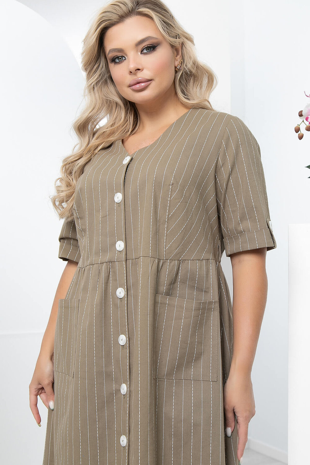 LT Collection Платье 291812 П5557 хаки