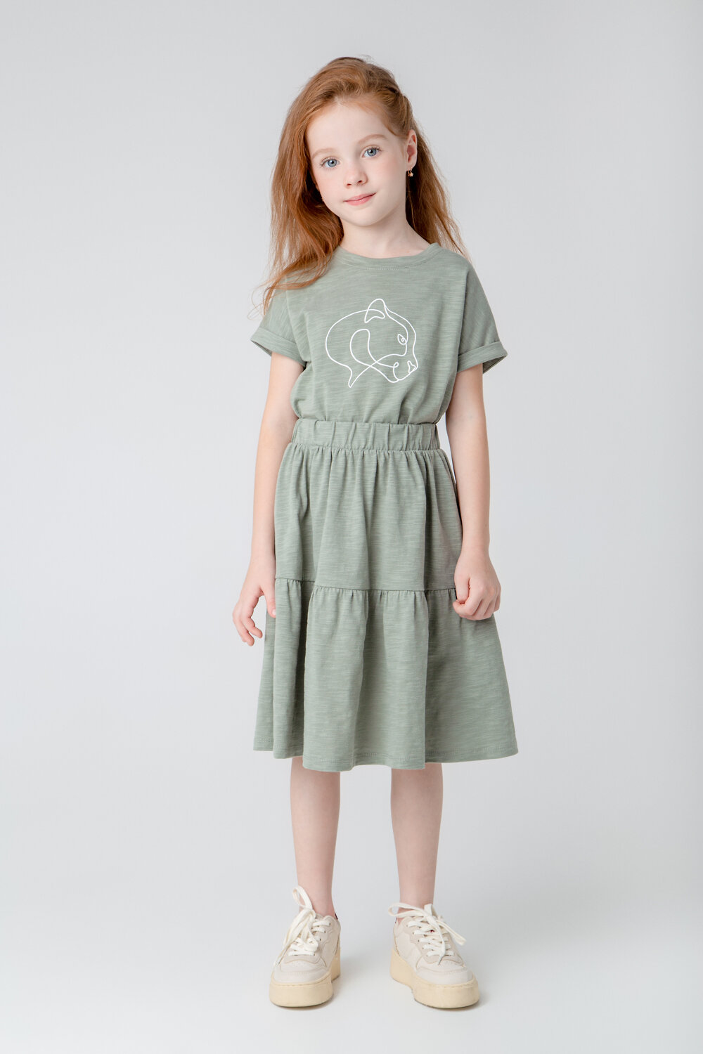 CROCKID Юбка 292633 КР 7131 зеленый