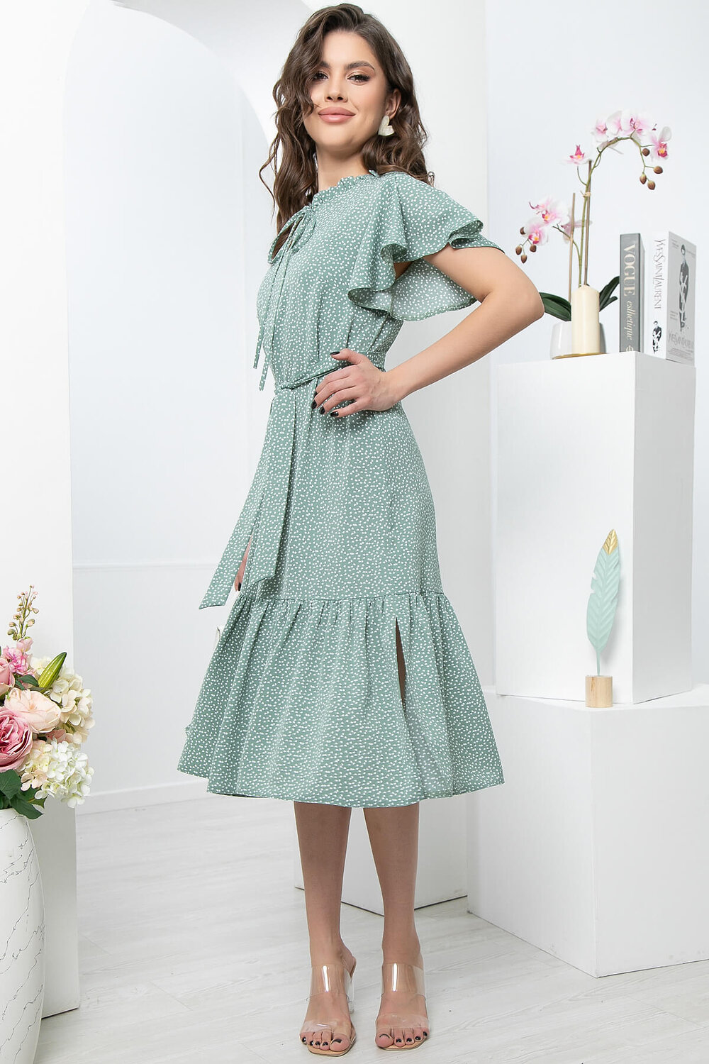 LT Collection Платье 292767 П5683 мятный
