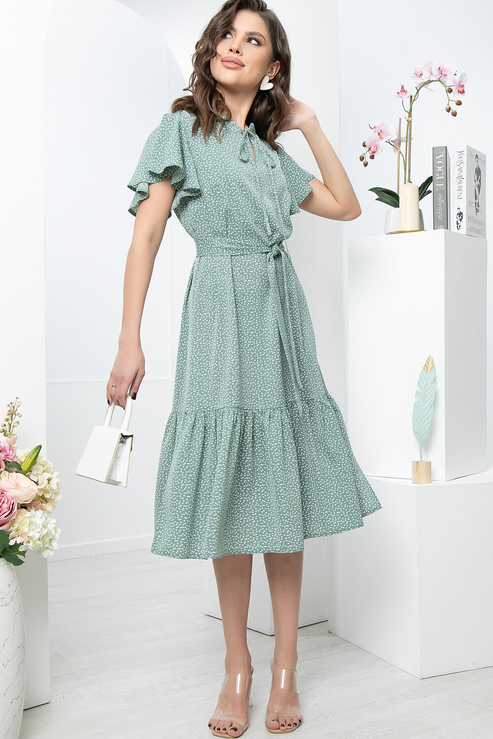 LT Collection Платье 292767 П5683 мятный