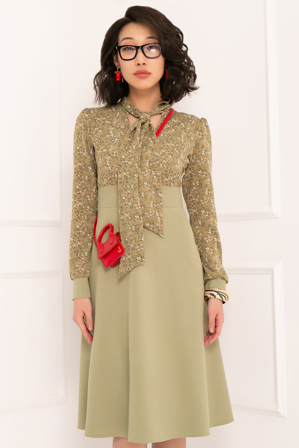 Bellovera Платье 293565 4П5130 хаки