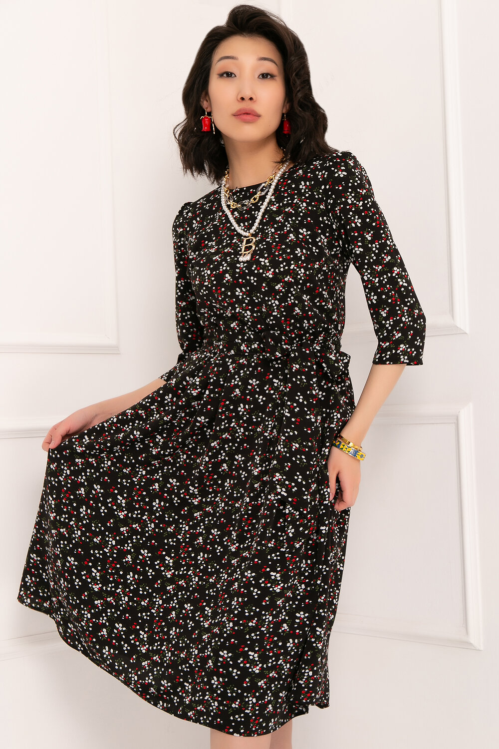 Bellovera Платье 293568 4П5126 чёрный
