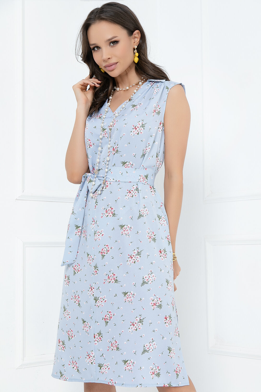Bellovera Платье 293577 55П5120 нежно-голубой