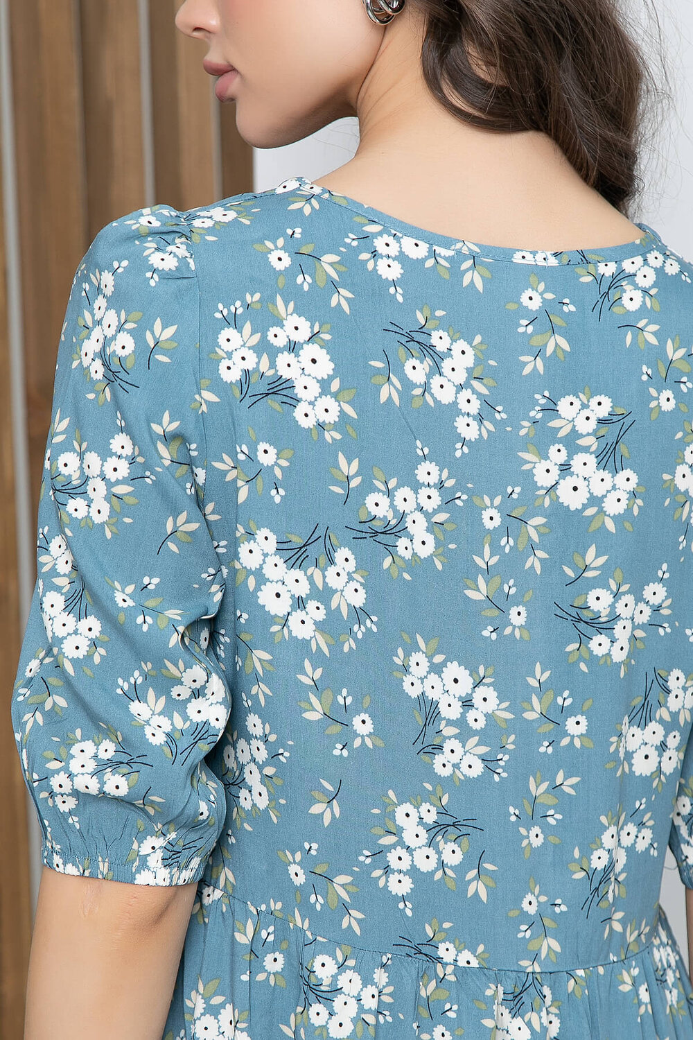 LT Collection Платье 293652 П5665 джинсовый