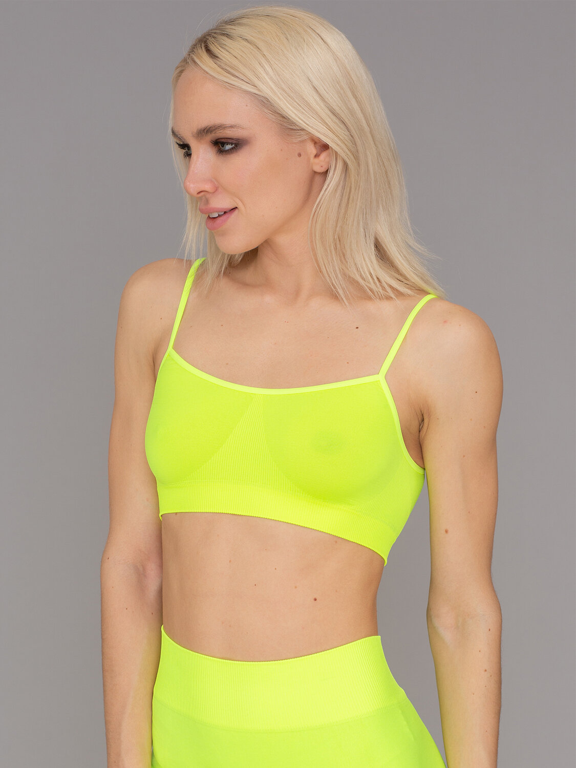 JS Giulia Топ 294226 BRASSIERE electric yellow