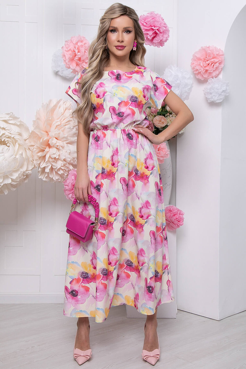 LT Collection Платье 297883 П5828 мультиколор