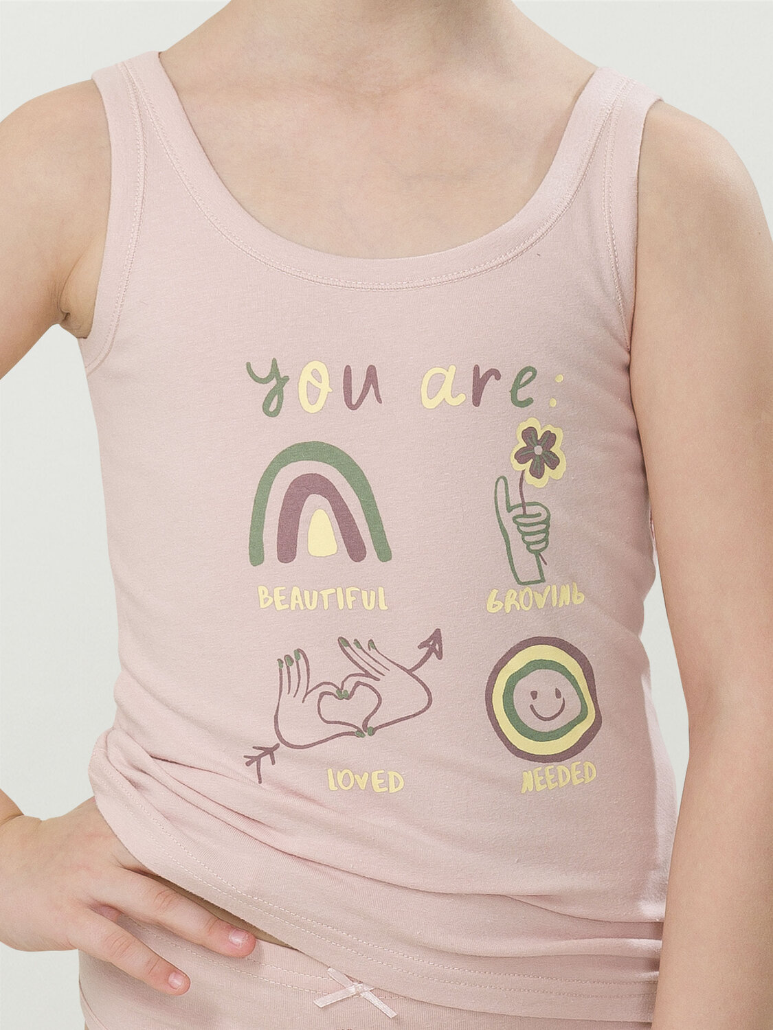 PELICAN Майка 298308 GUVD3300(2) Ванильный/пудра