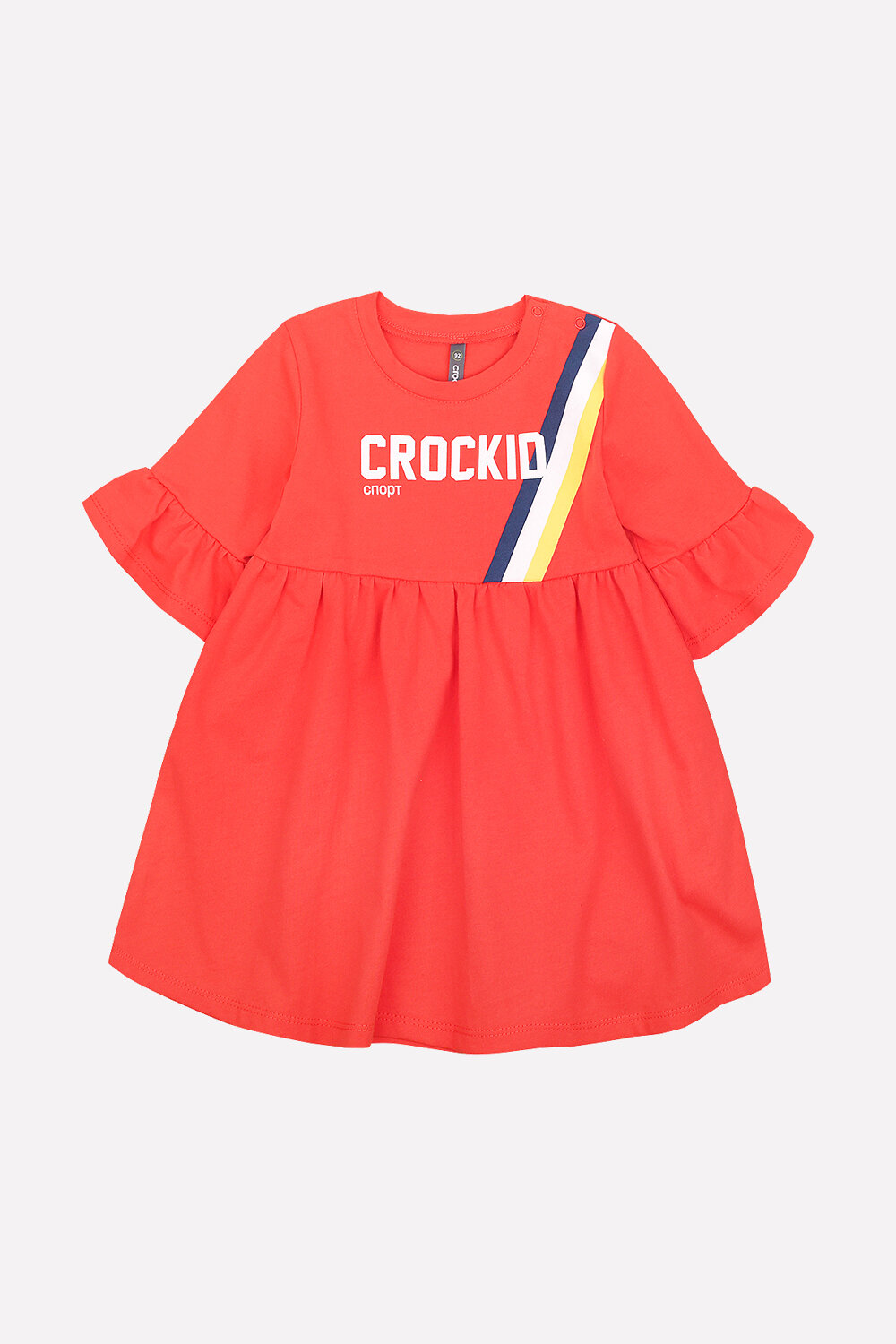 CROCKID Платье 298390 КР 5496 ярко-красный
