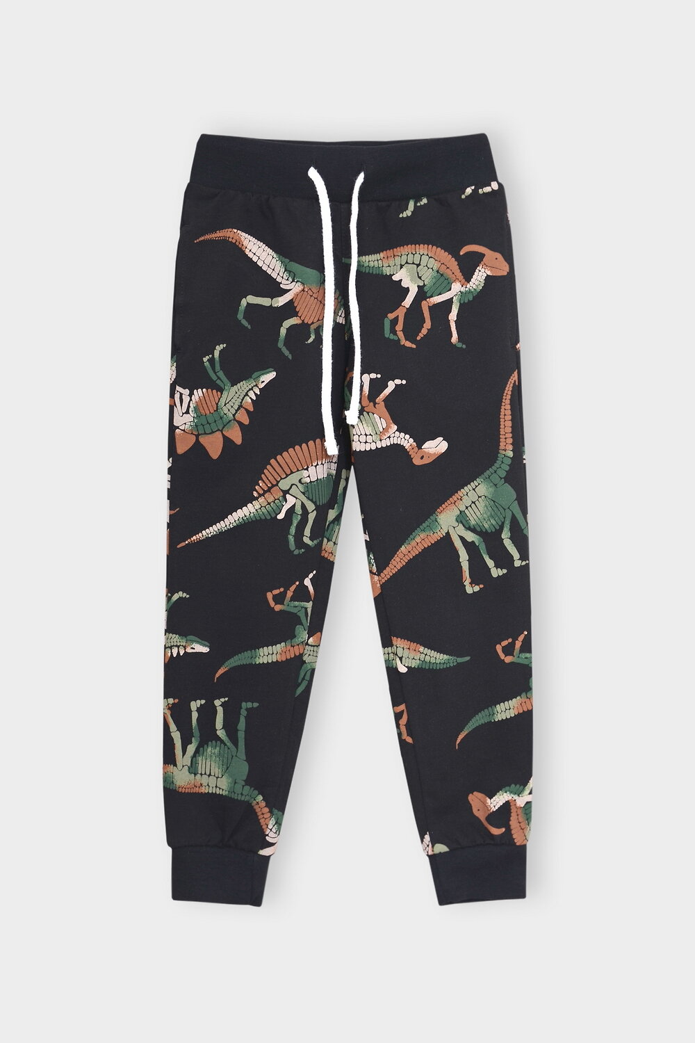 CROCKID Брюки 298516 К 400044 черный, динозавры