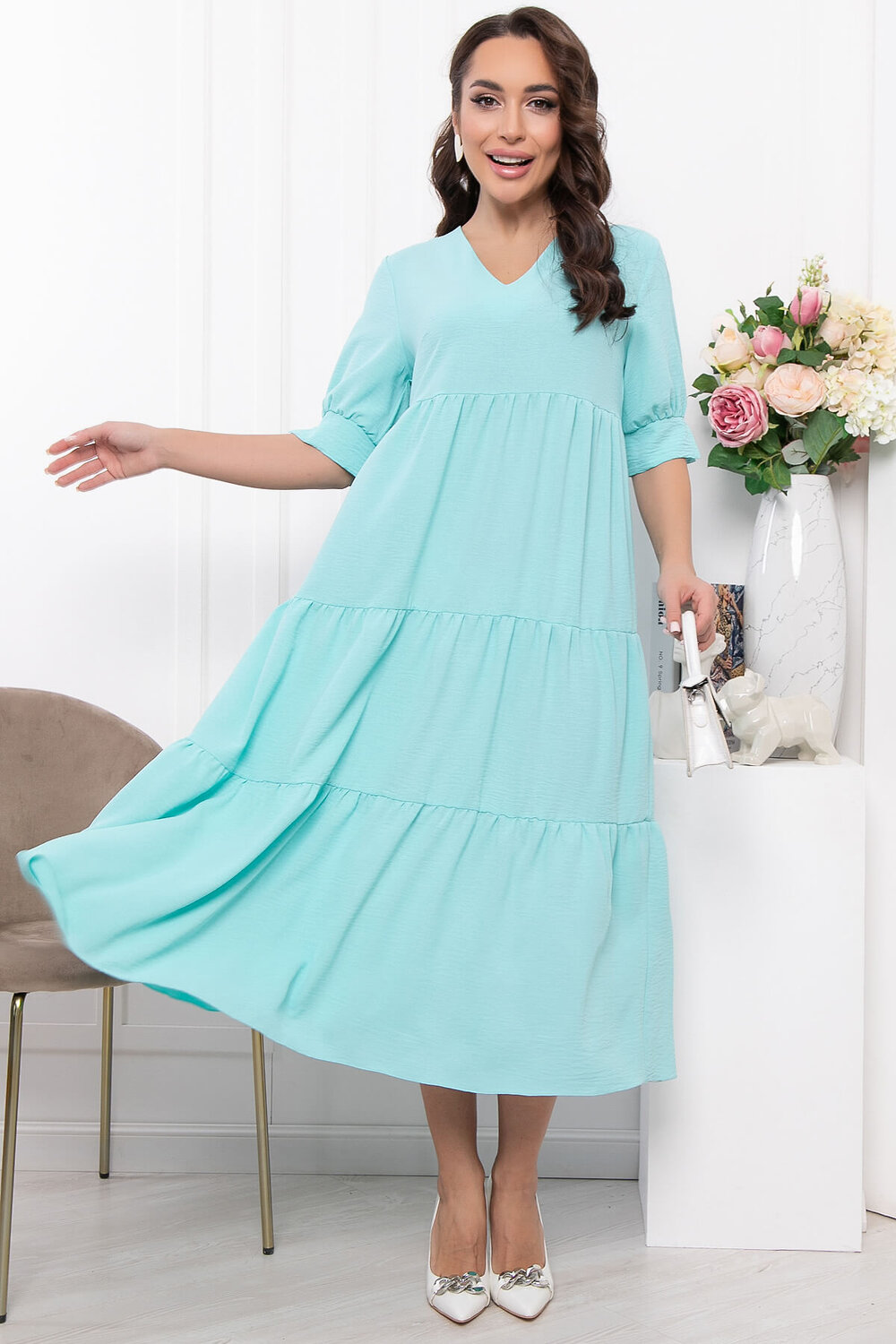 LT Collection Платье 298796 П5794 мятный