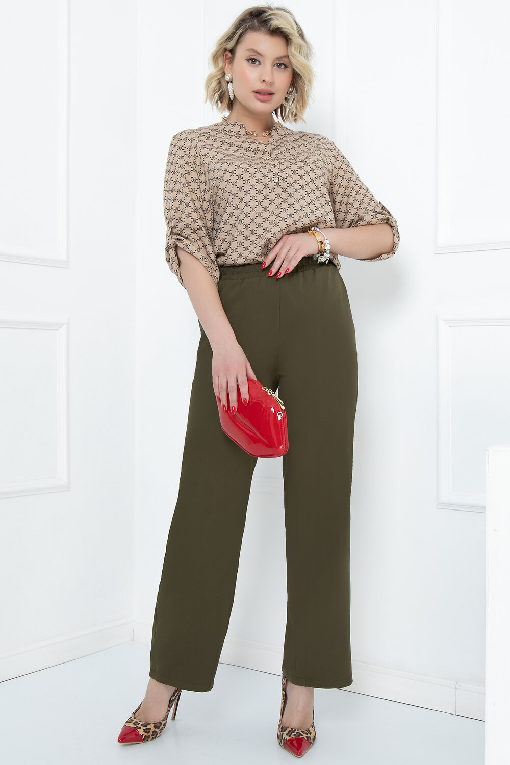 Bellovera Брюки 299293 68БР5274 хаки
