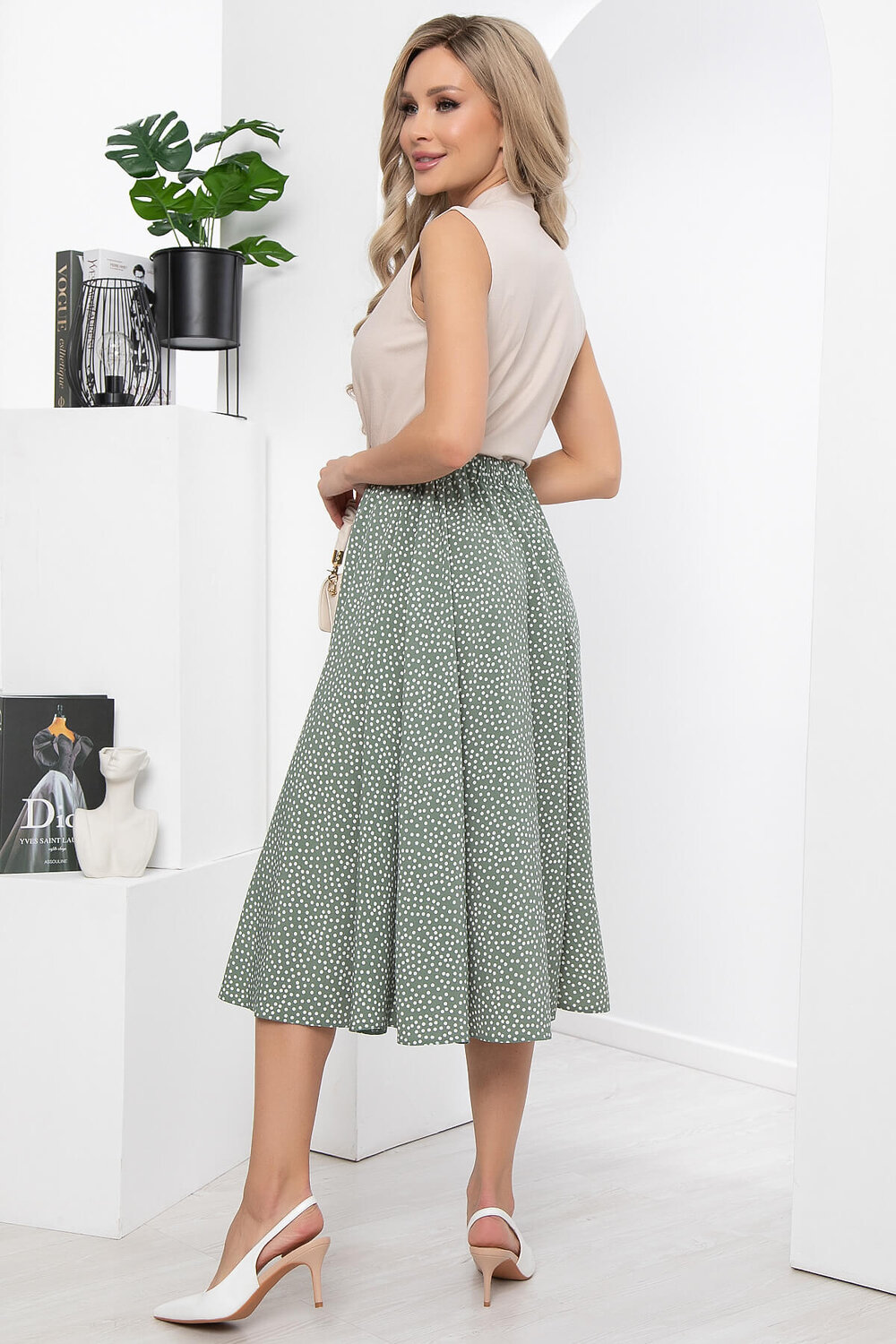 LT Collection Юбка 299495 Ю5834 оливковый