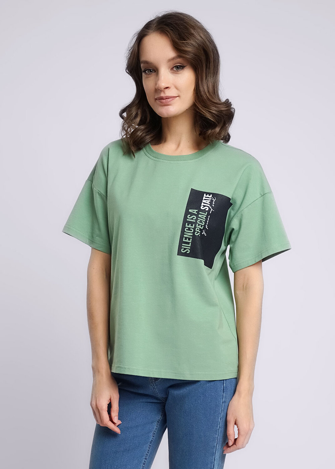 CLEVER Джемпер 300170 236066г_п св.зелёный
