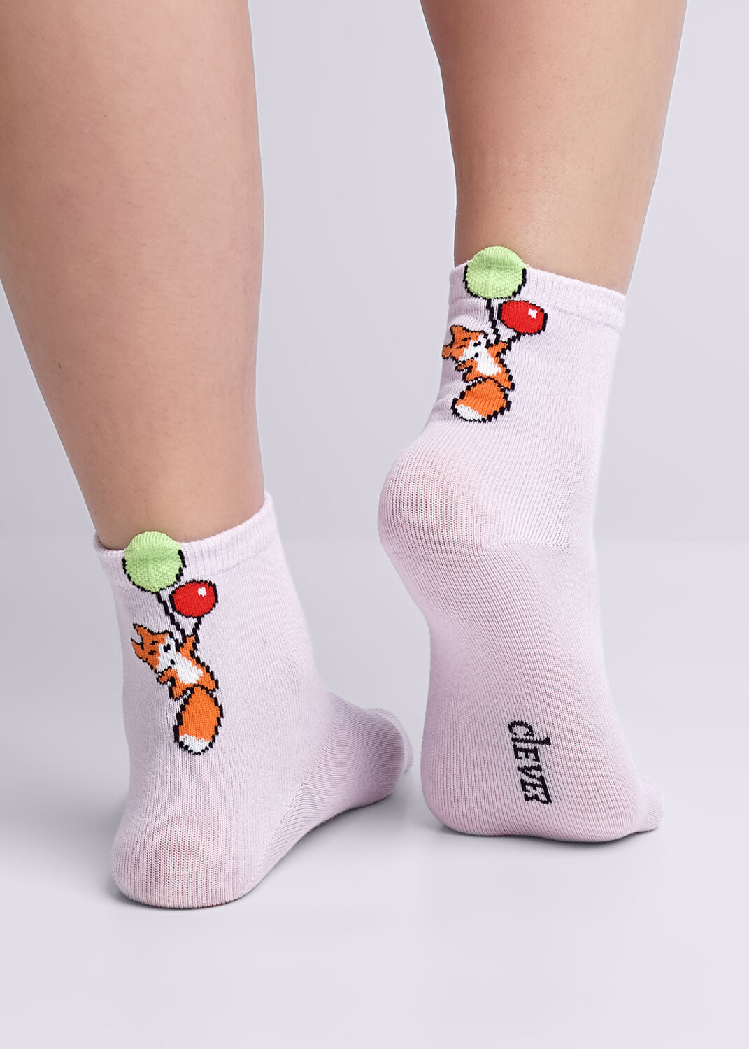 CLEVER Носки 300441 С13110 16-18,18-20 св.фиолетовый