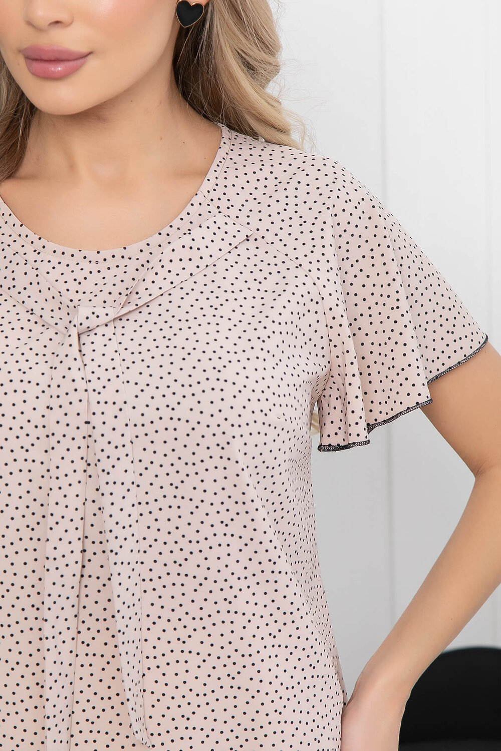 LT Collection Блуза 300898 Б5754 бежевый