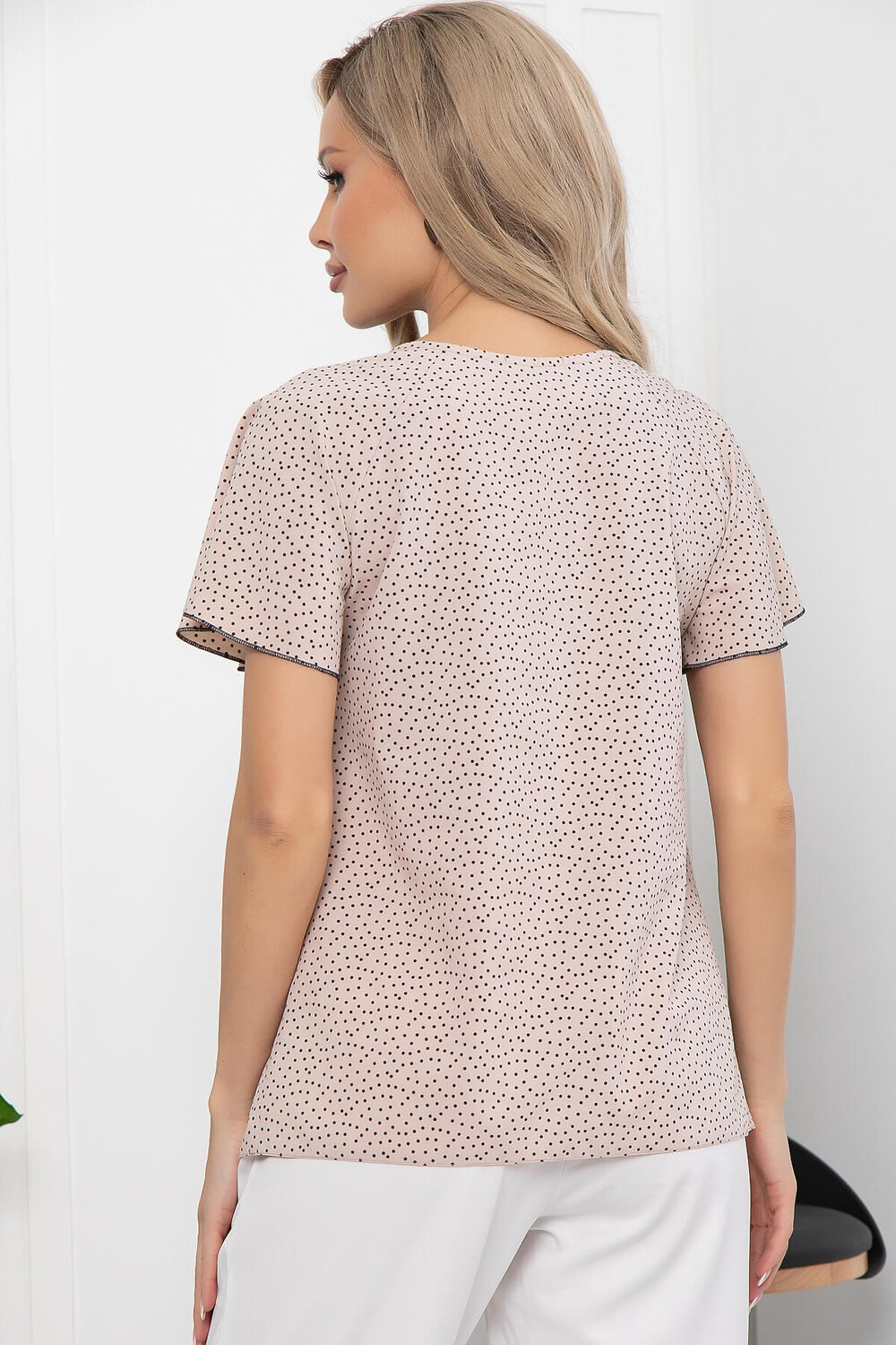LT Collection Блуза 300898 Б5754 бежевый