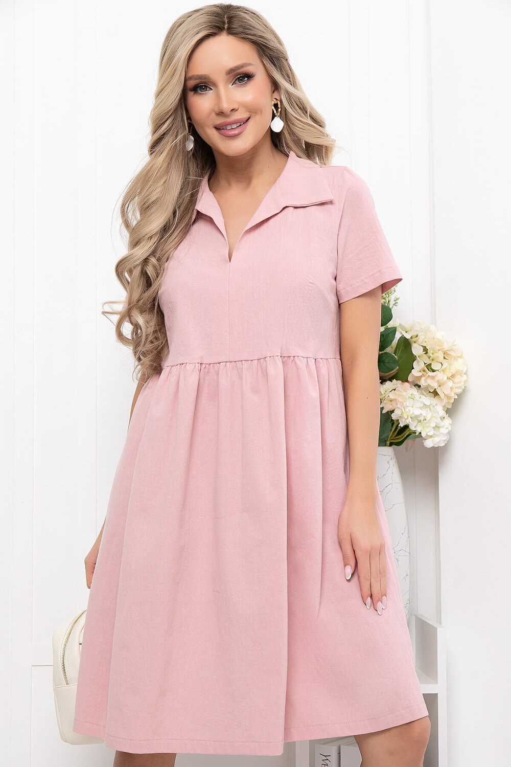 LT Collection Платье 301522 П5885 пыльно-розовый