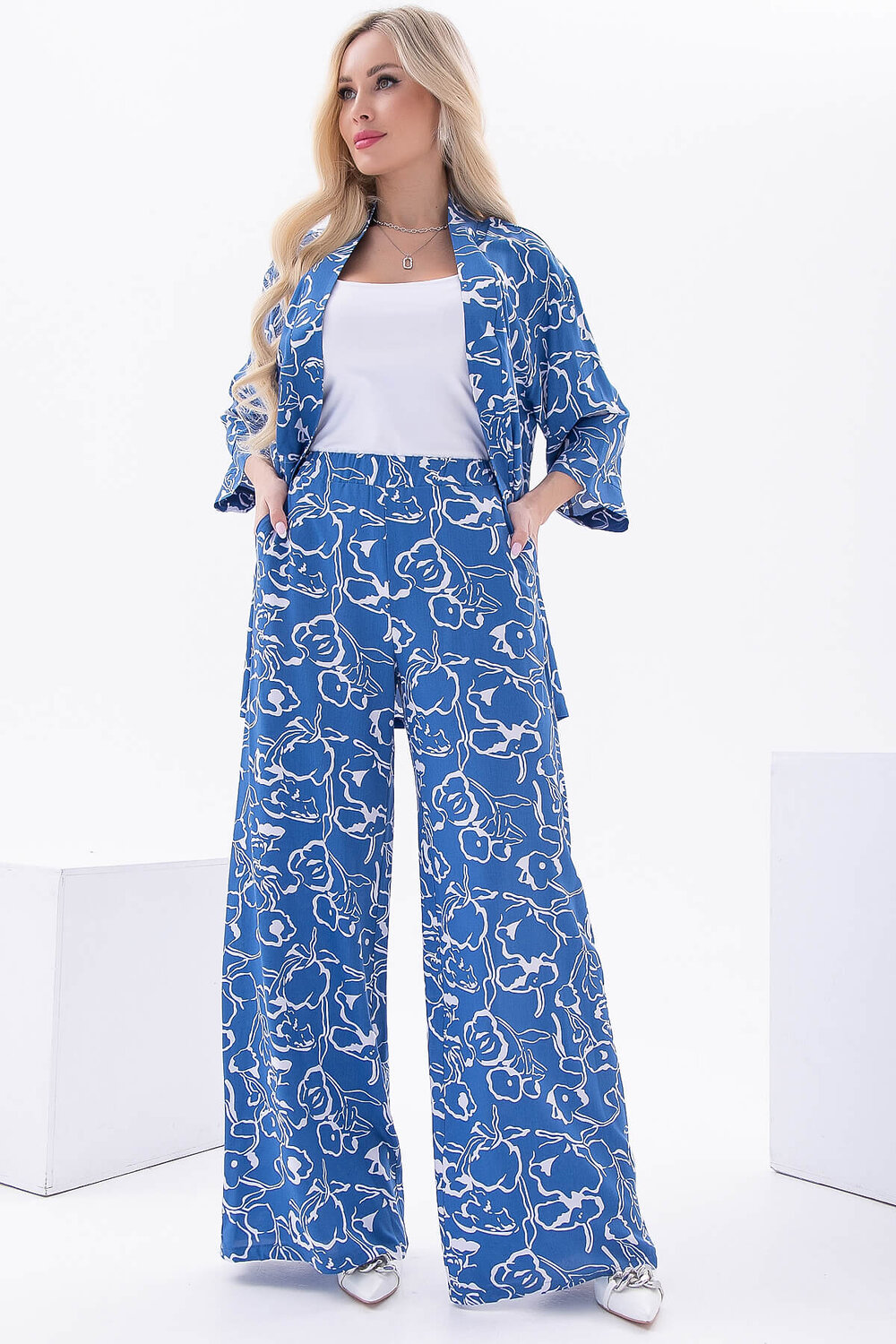 LT Collection Костюм 302092 К6004 синий