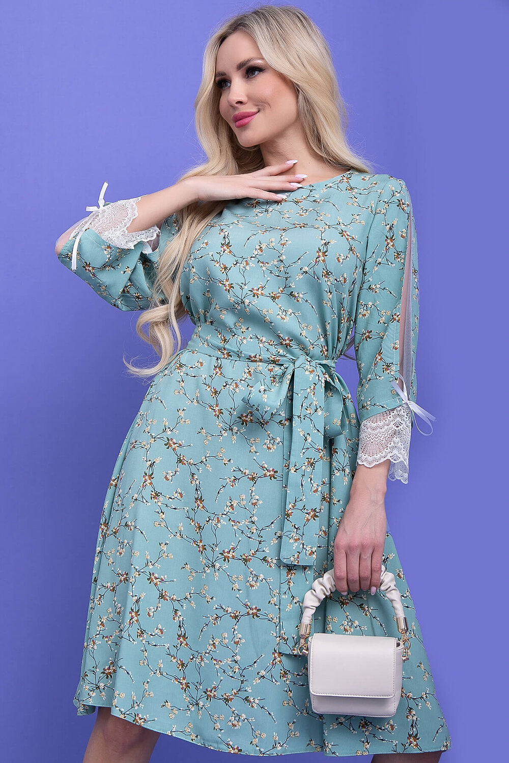 LT Collection Платье 302096 П6015 мятный