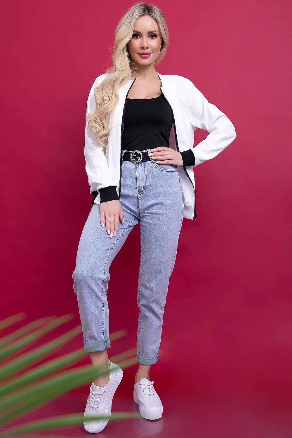 LT Collection Бомбер 302102 Б6060 белый