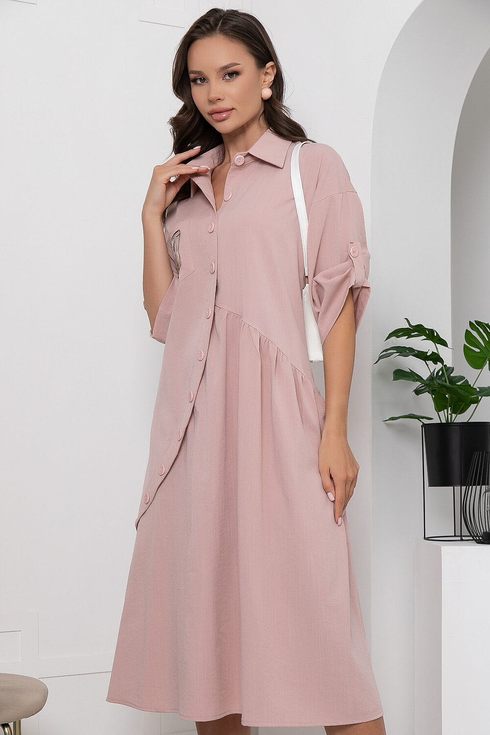 LT Collection Платье 302231 П5943 пыльно-розовый