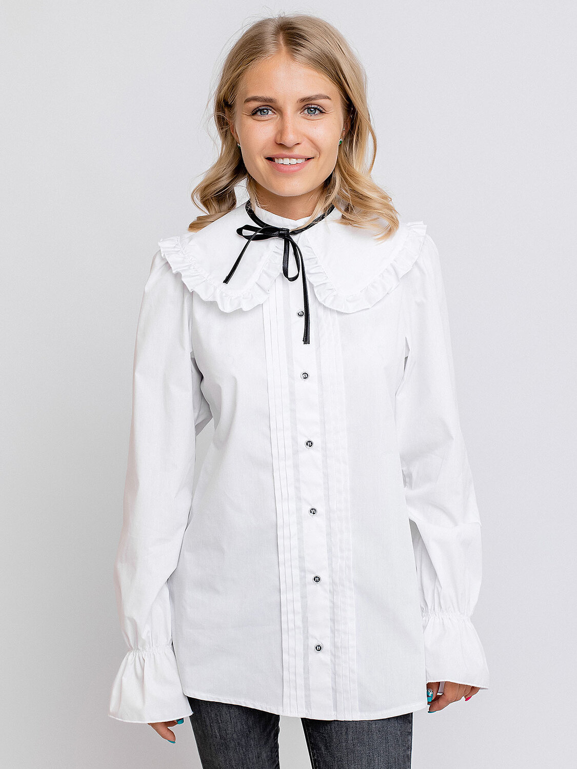 BATIK Блузка 301272 013 ш23 Белый