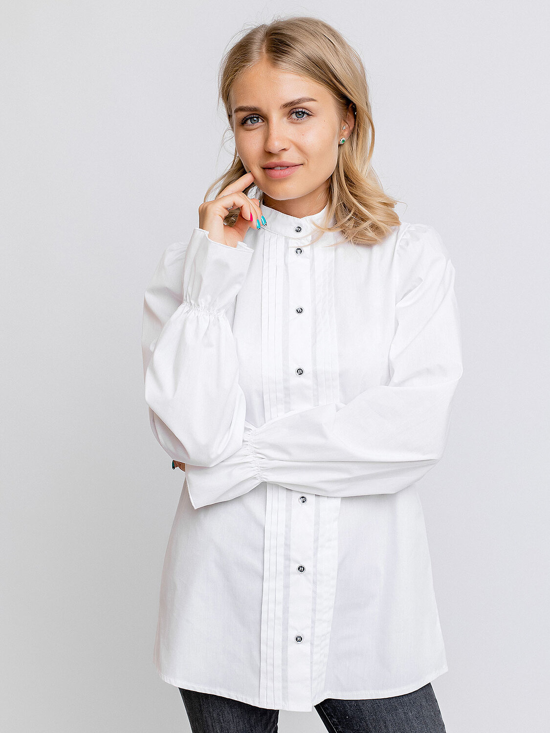 BATIK Блузка 301272 013 ш23 Белый