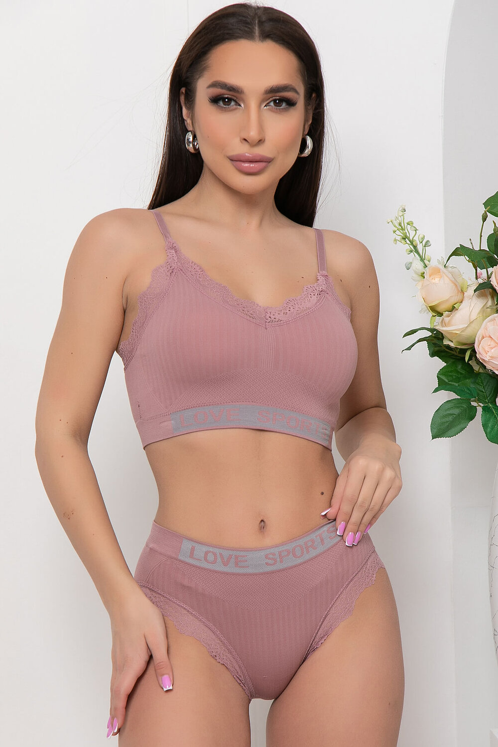 LT Collection Комплект 302475 ККТ35 пыльно-розовый