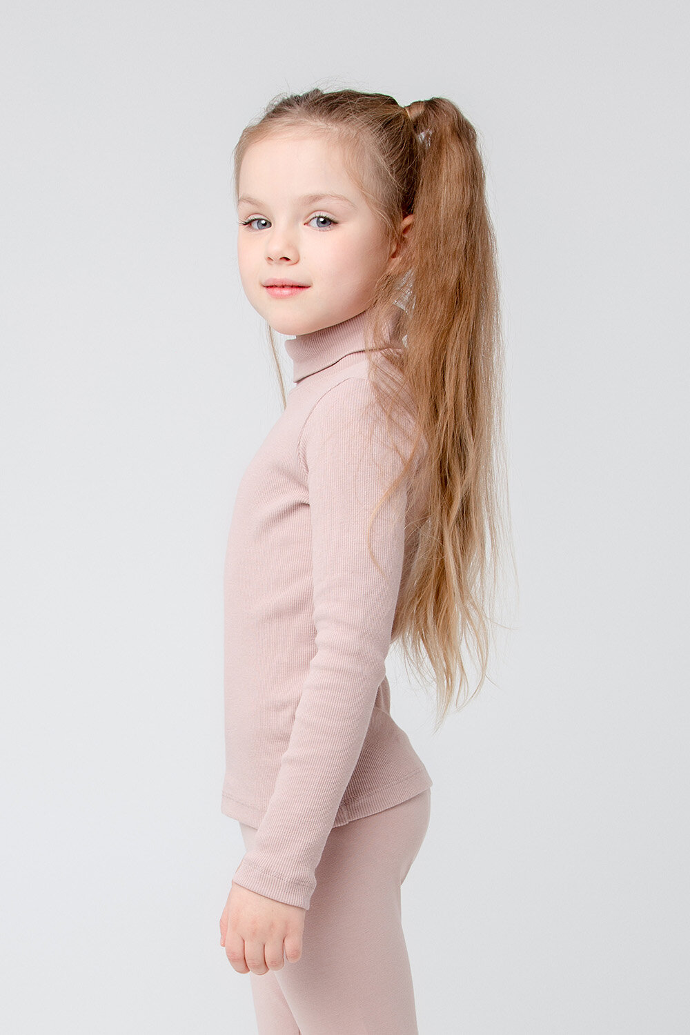 CROCKID Джемпер 303143 К 301477 кофейно-розовый