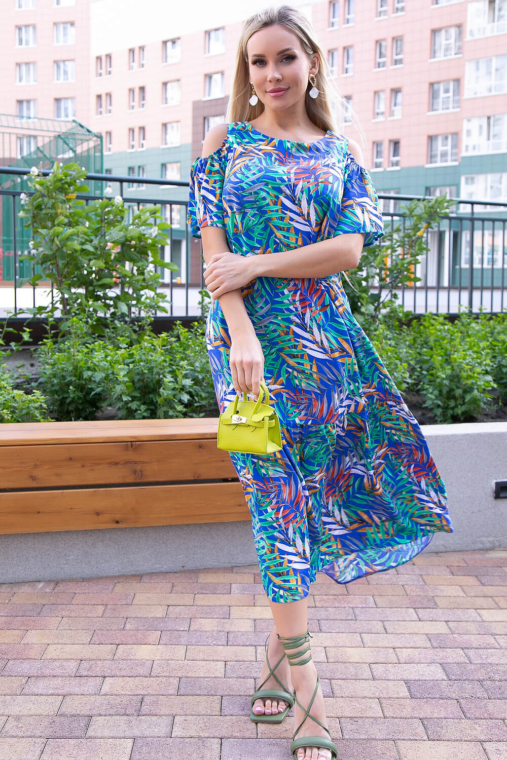 LT Collection Платье 303254 П6069 мультиколор