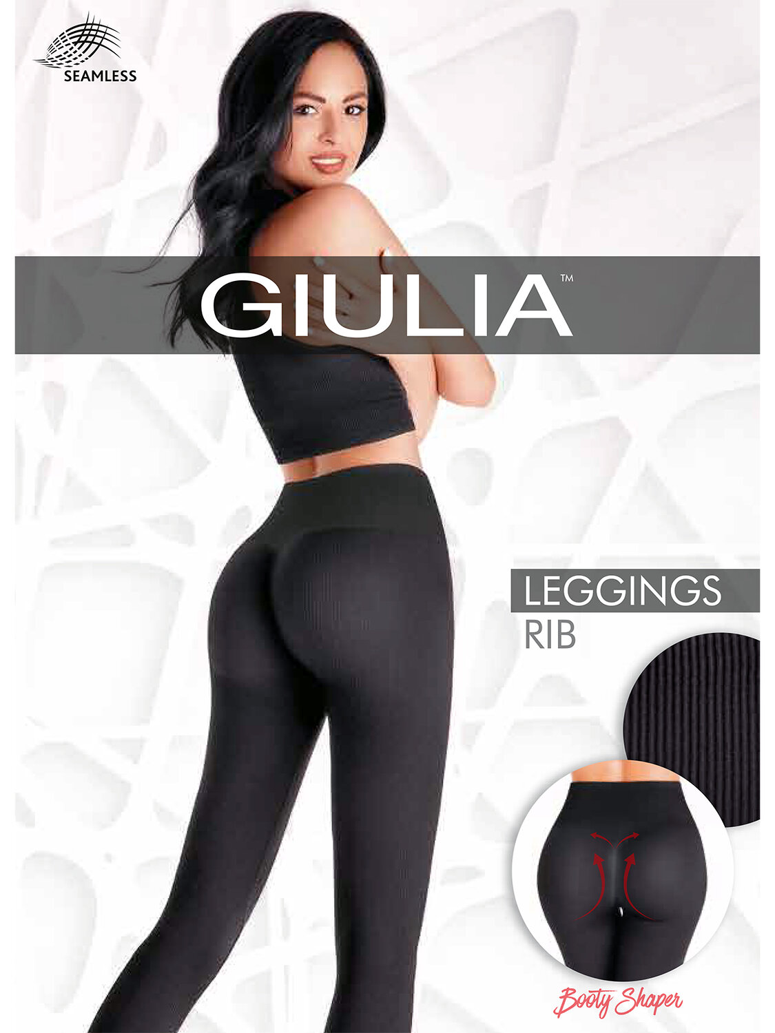 JS Giulia Легинсы 304832 LEGGINGS RIB ultimate gray