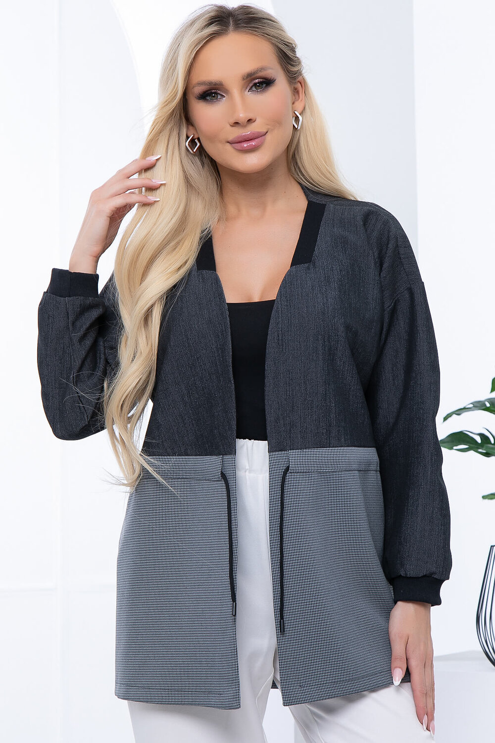 LT Collection Жакет 304898 Б6735 графит