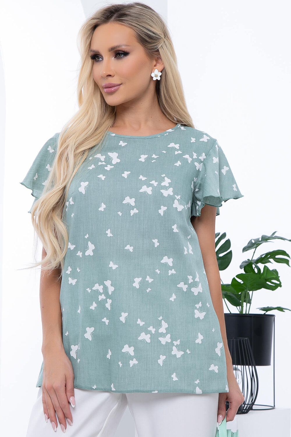 LT Collection Блуза 304907 Б6778 мятный