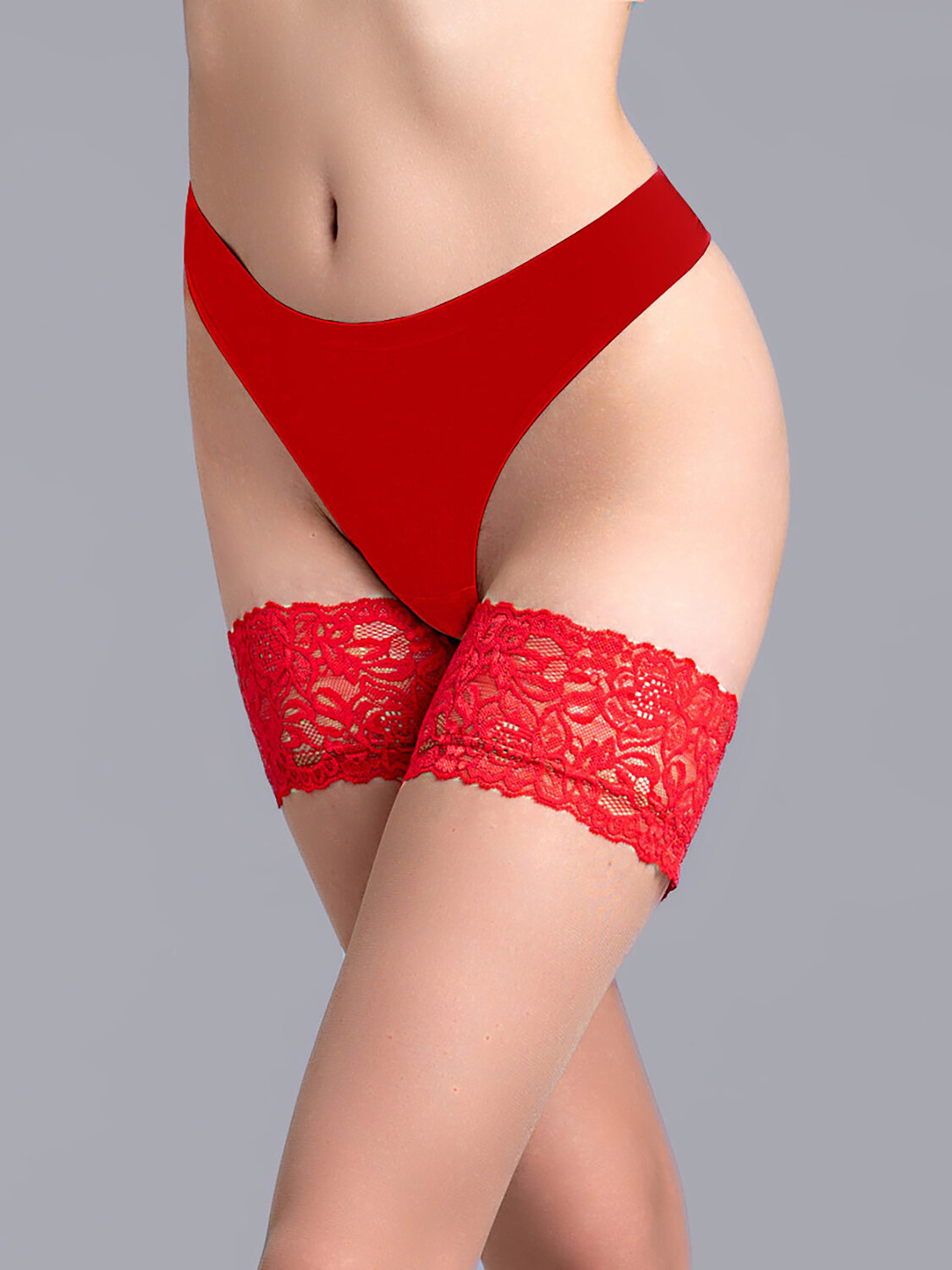 JS Giulia Чулки 305480 EMOTION 20 COLOR rosso/playa