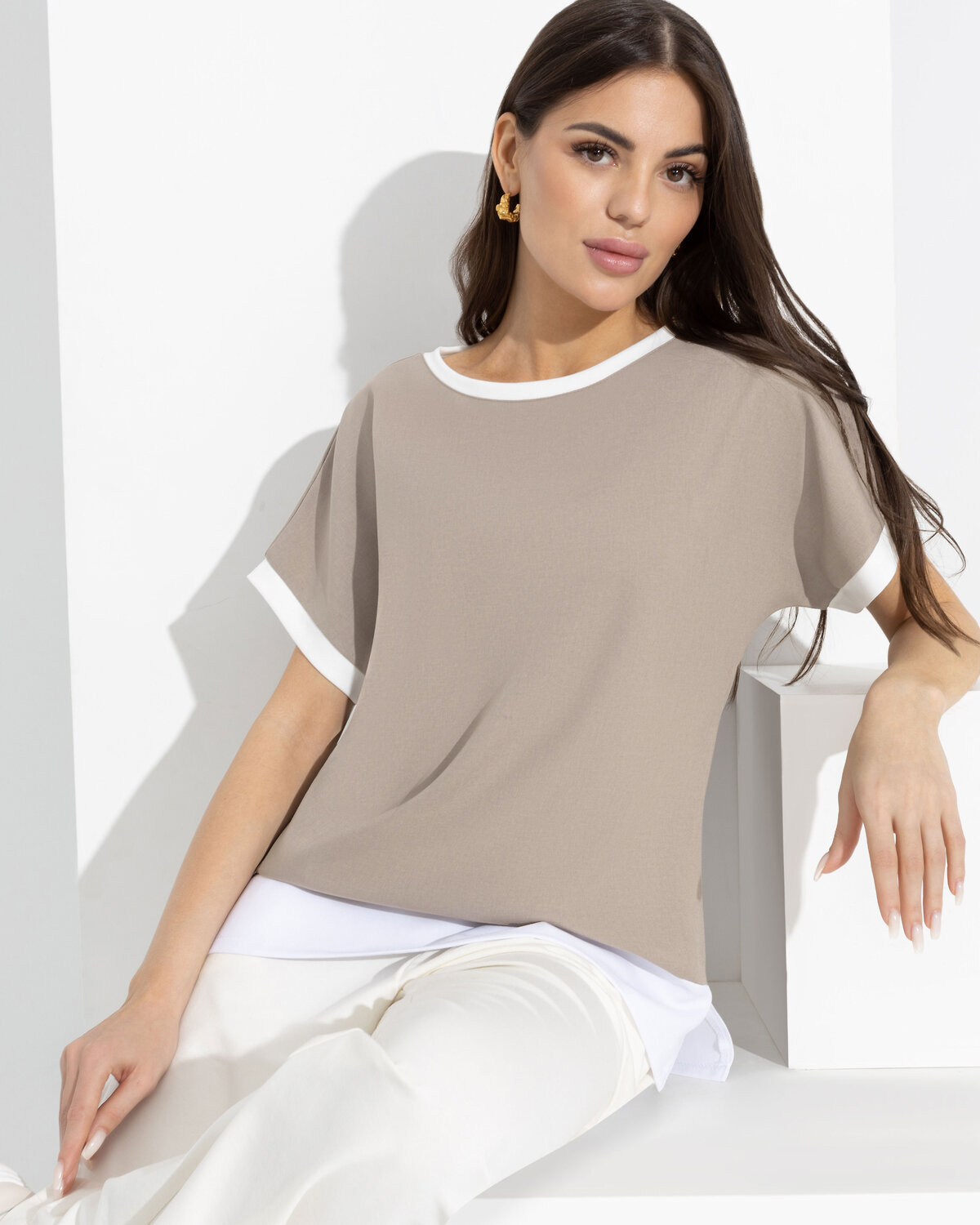 CHARUTTI Туника 305738 8881 бежевый