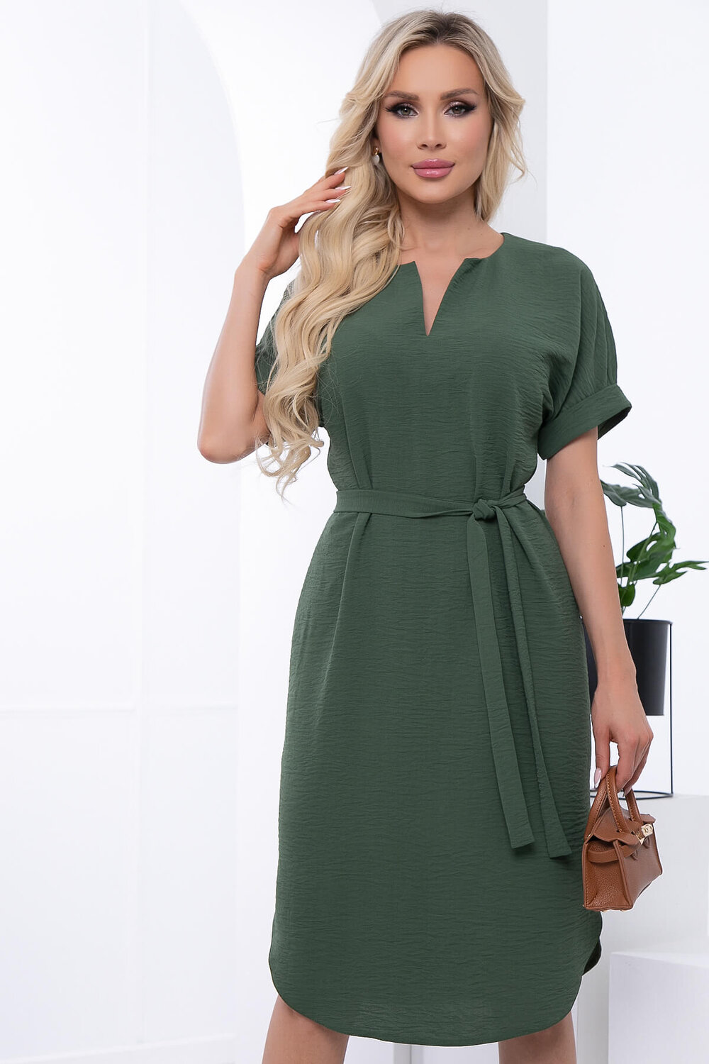 LT Collection Платье 306008 П7053 хаки